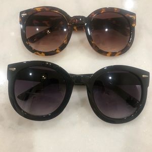 Set of 2 Sunglasses Karen Walker Dupes!